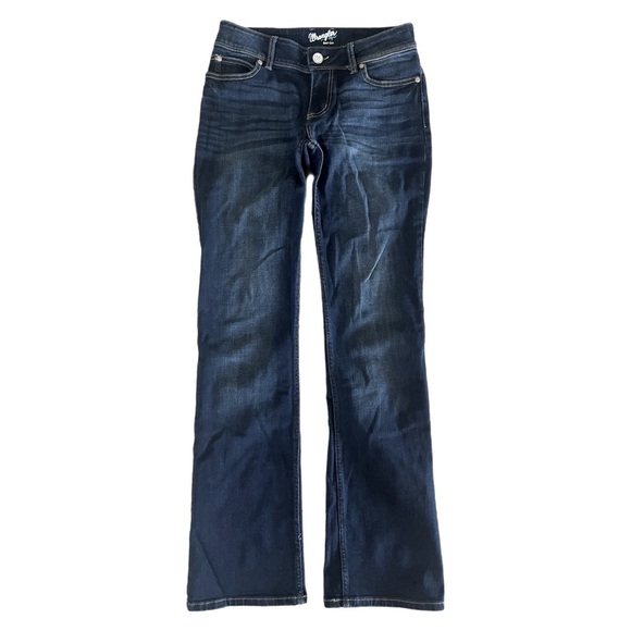 Like New Wrangler Retro Sadie Low Rise Bootcut Jeans Size 5 - Picture 7 of 10